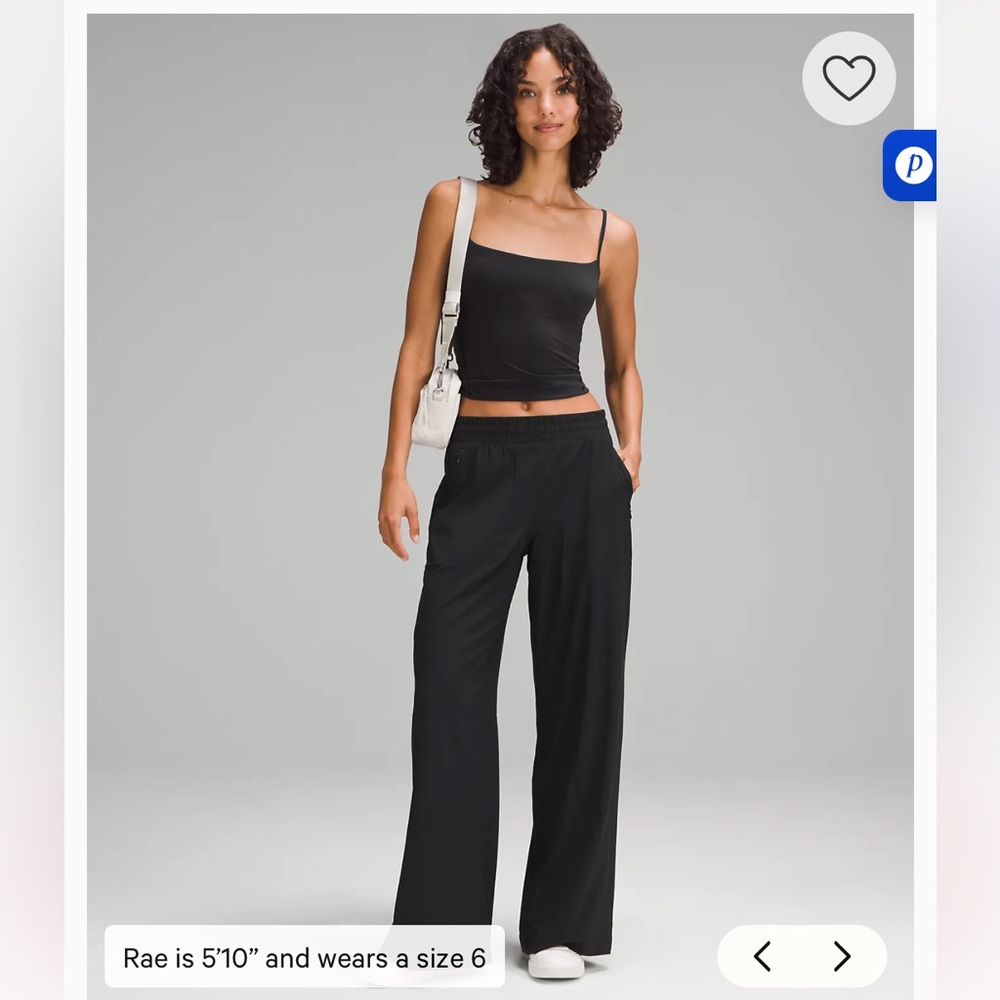 Swift Mid Rise Wide-Leg Pants
